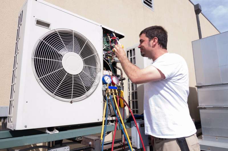 Installation of new HVAC systems (residential, commercial, industrial)